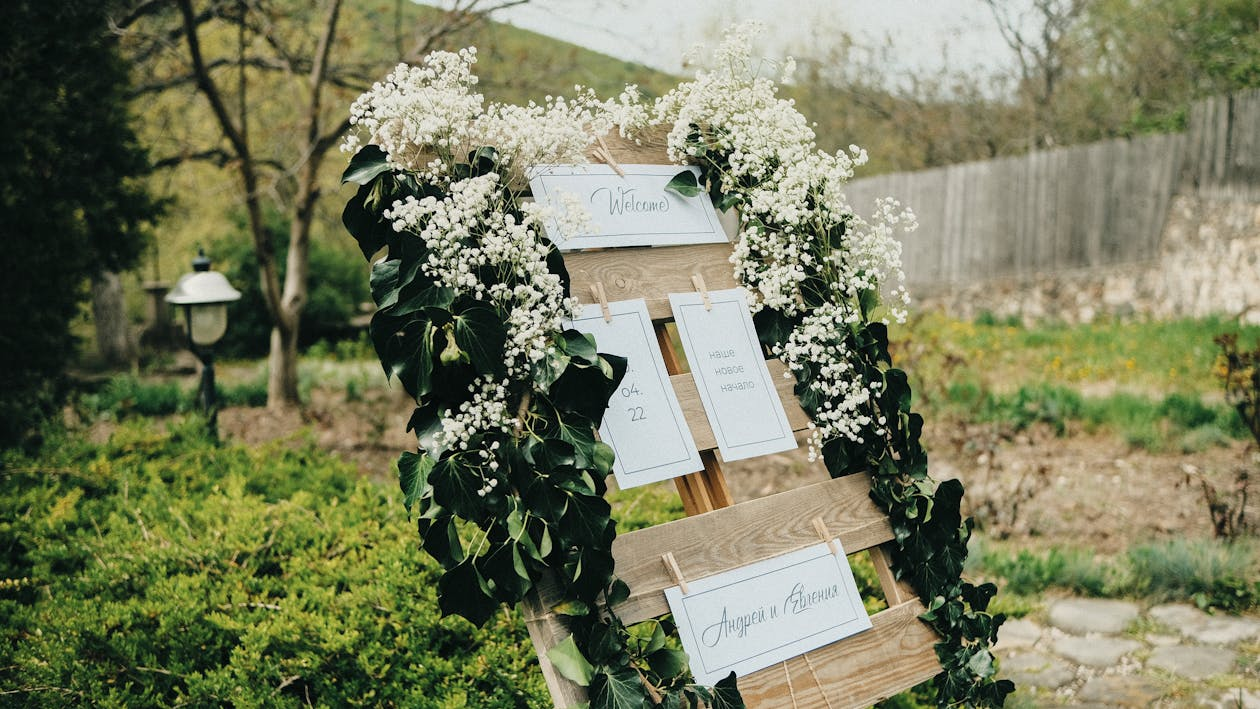 wedding welcome sign