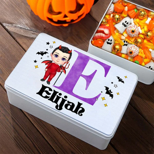 Cartoon Character Name Tin