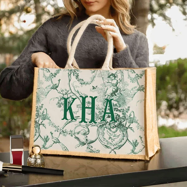 Jute Tote Bag